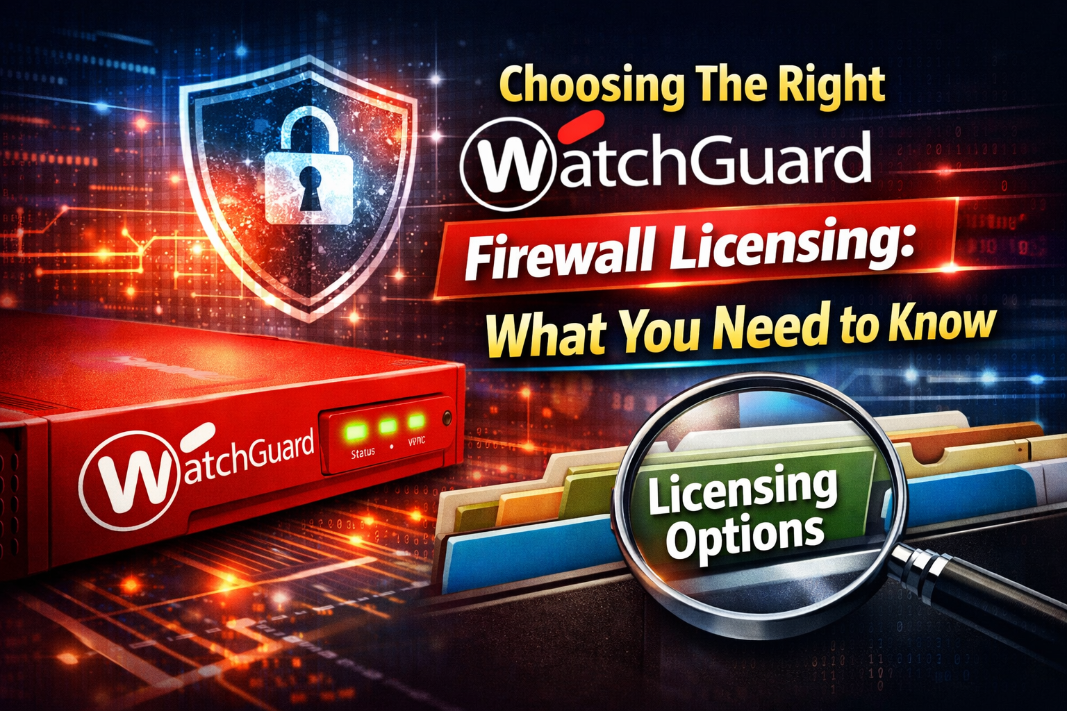WatchGuard Firewall Licensing: What You Need to Know