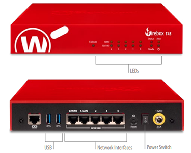 WatchGuard Firebox T45PoE spec image