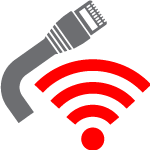 Wired or Wireless icon
